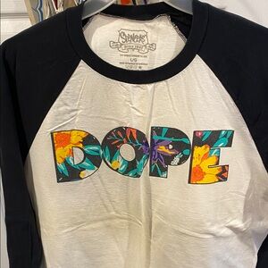 Dope Raglan Shirt from Spencer’s